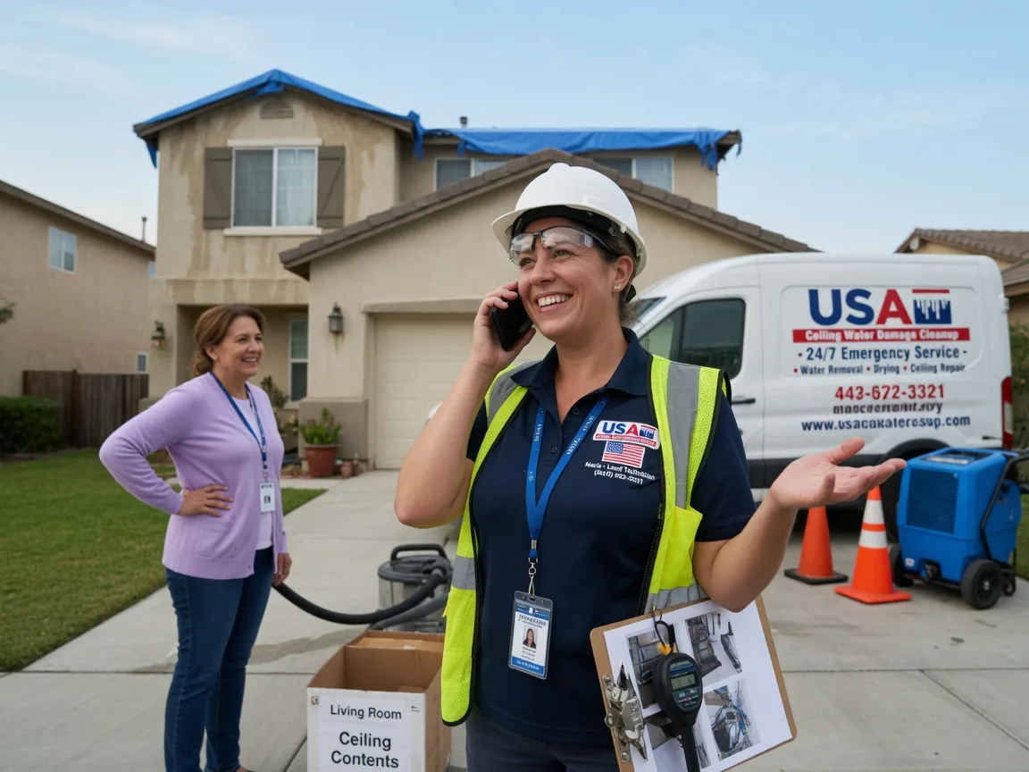 Ceiling Water Damage Restoration Prosperity, PA FAQs
